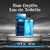 PB ParfumsBelcam Blue Depths Spray de Fragancia Eau de Toilette - 3.4 Fl Oz. Colonia acuática fresca para hombre con cítricos nítidos, almizcle cálido y aroma ámbar, elaborada con aceites premium para uso diurno y nocturno 3.4 Fl Oz (Paquete de 1) 3