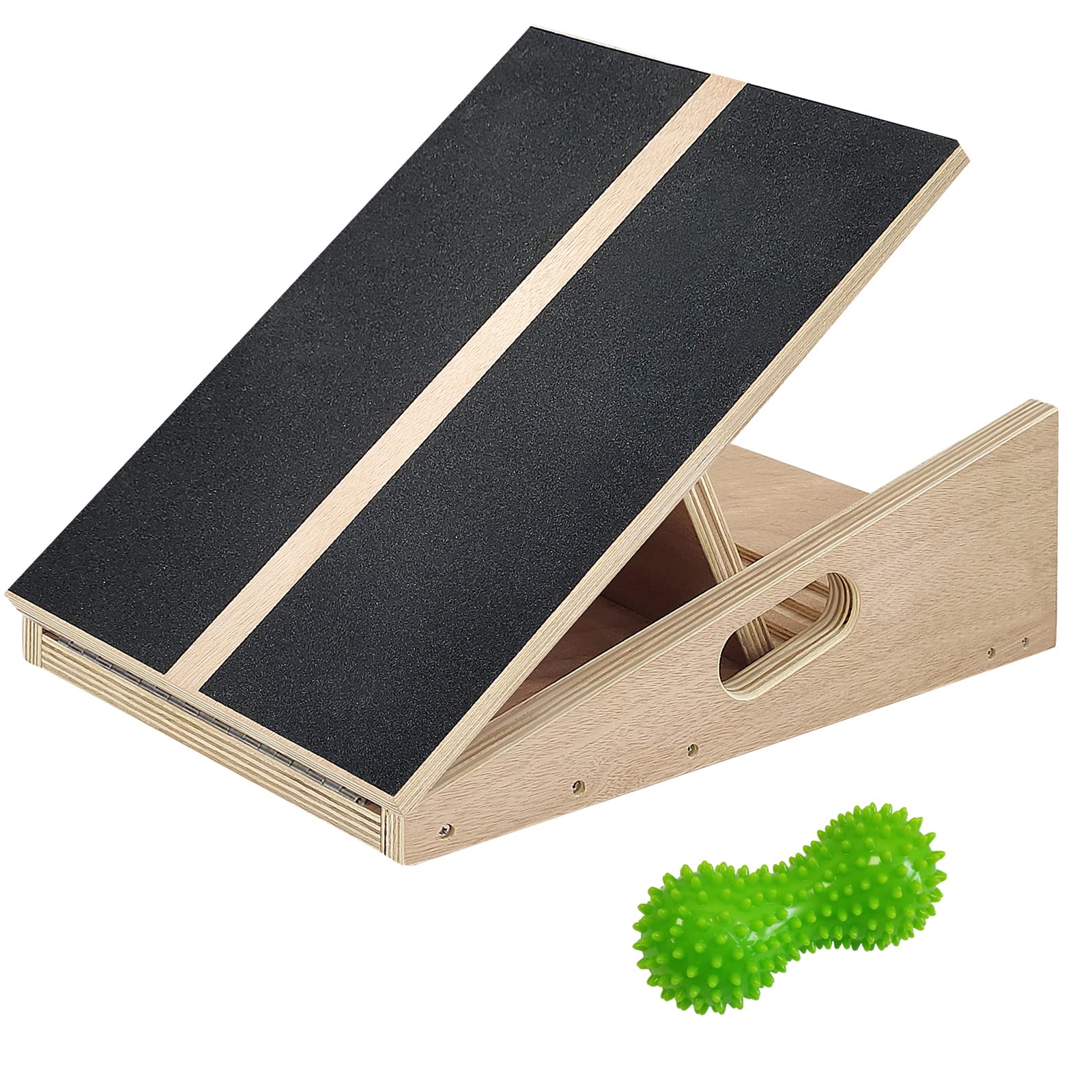 JULINE Slant Board for Calf Stretching, Adjustable Incline Board Non