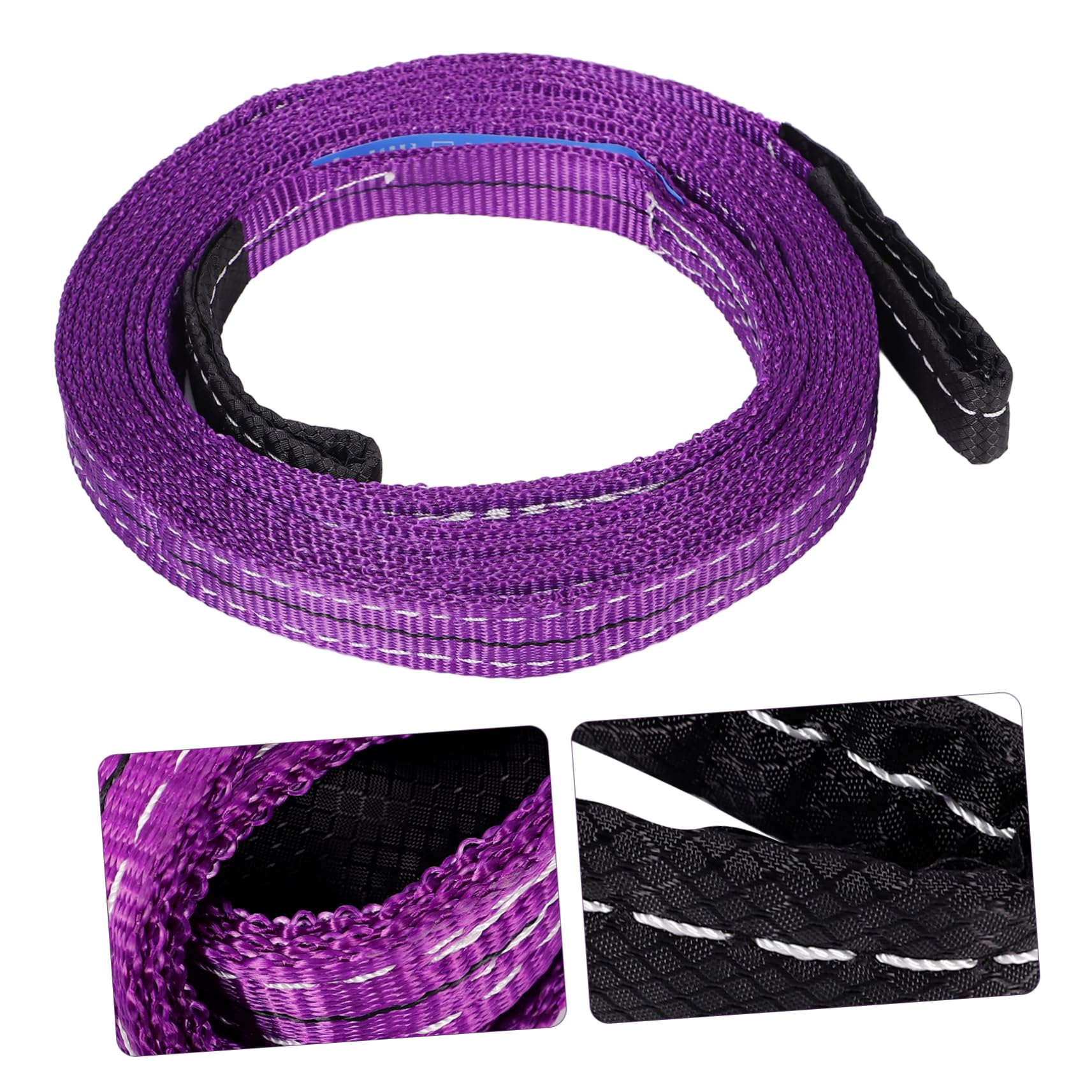 Ciieeo Hebeband aus Polyester mit Hoher Tragkraft 1t und 5 Meter Länge für Baustellen und Lager Stabiles Umzugsgurt zum Sicheren Heben und Transportieren Schwerer Lasten
