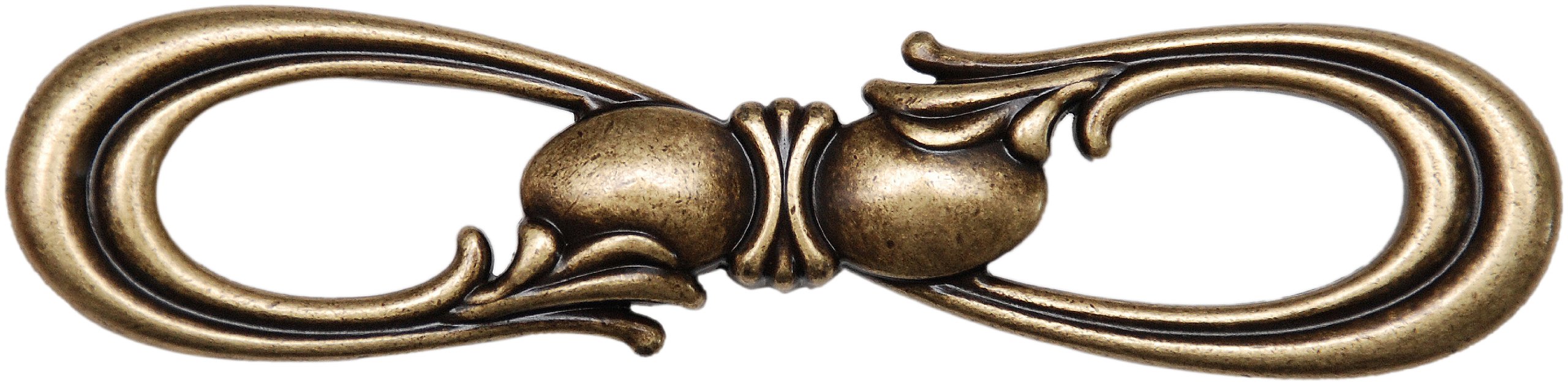 WMN636.096.00D1 4-1/5-Inch Decor Handle, Antique Florence