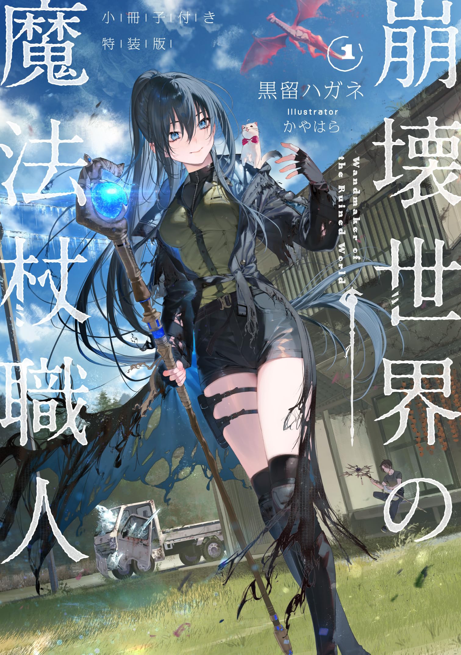 Amazon.co.jp: 崩壊世界の魔法杖職人1 小冊子付き特装版 : 黒留 ハガネ