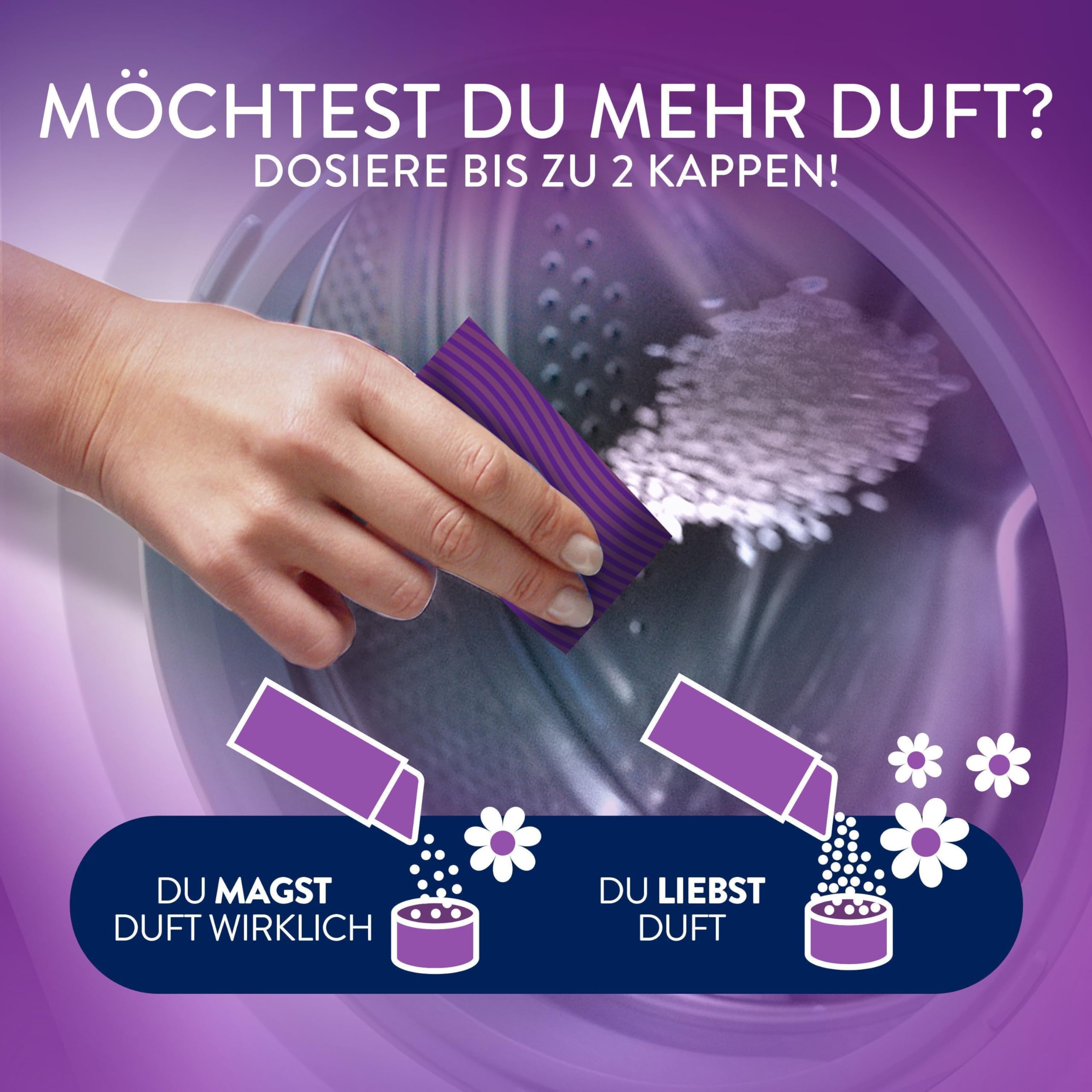 Lenor Wäscheparfüm Blütentraum 275g, Non-Stop Frische Für Bis Zu 12 Wochen Im Schrank