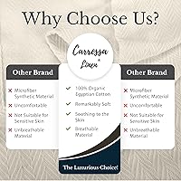 Vista 44 de Carressa Linen Pure Cotton, Luxury Twin Size Soft White Blanket Herringbone Pattern, Lightweight, Soft & Cozy Premium Fall Bed Throw Blanket for All