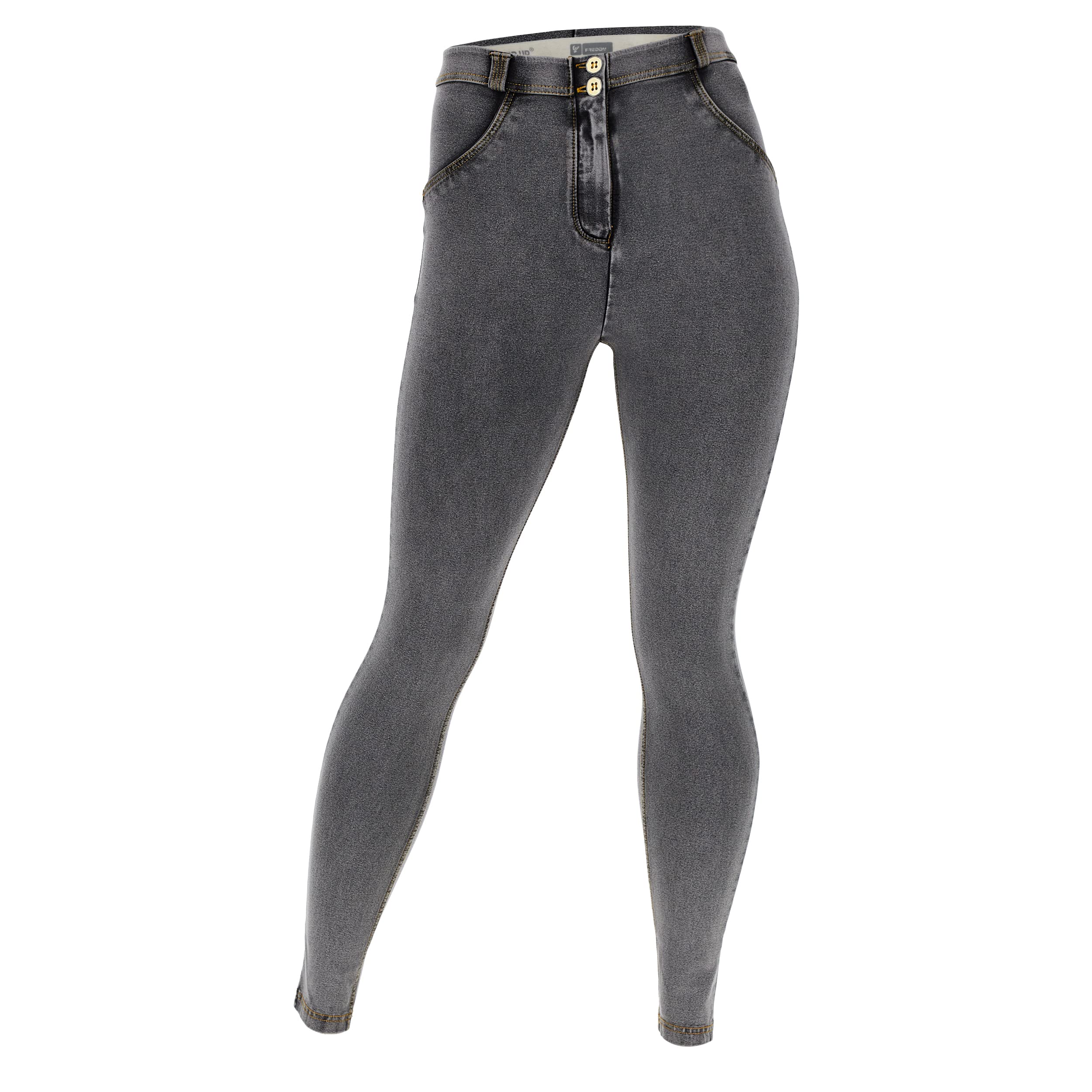FREDDY - Jeggings Push Up Wr.up® Curvy Gamba Skinny In Cotone,