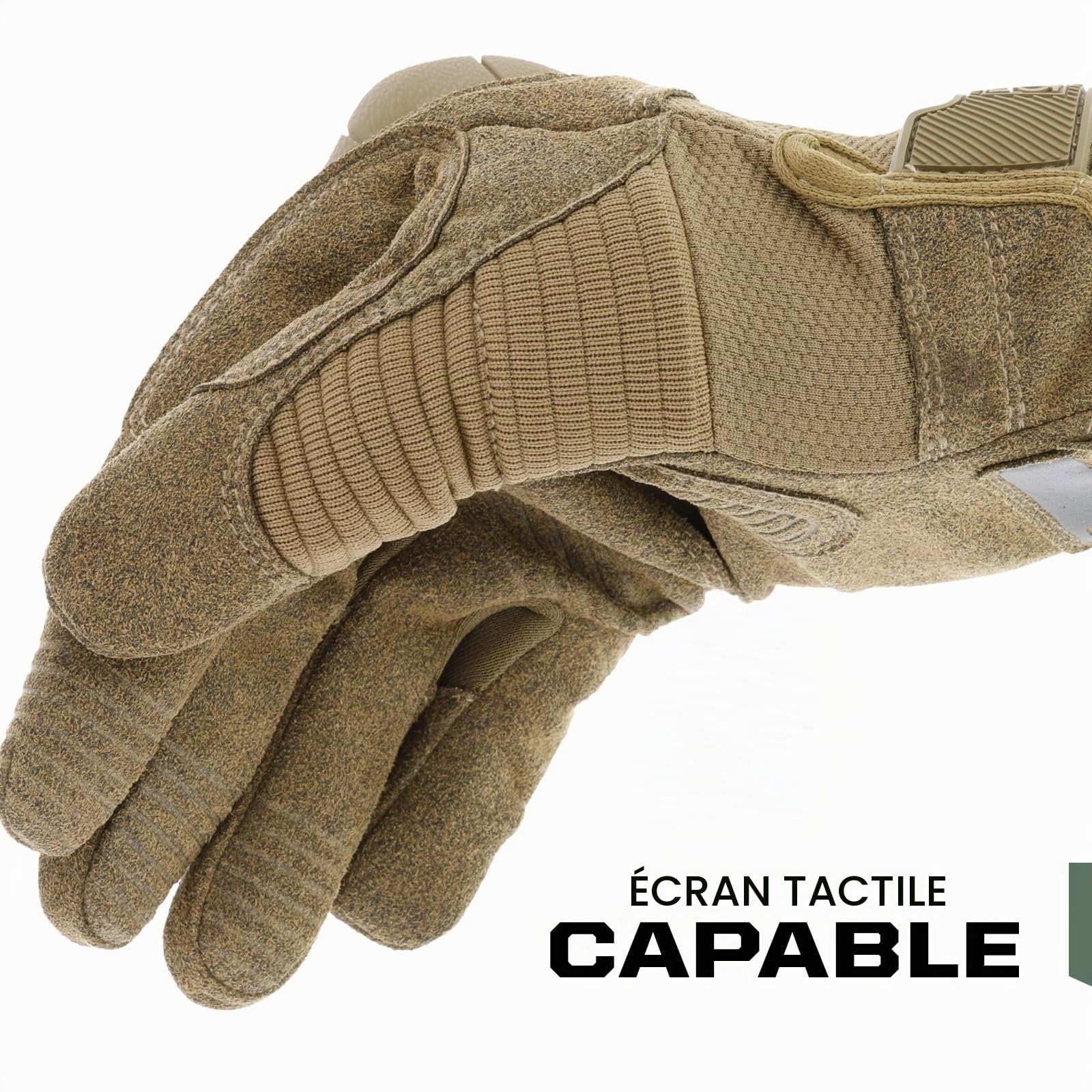 Mechanix Wear - M-Pact 3 Coyote Gants (Medium, Marron)