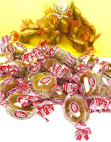 SweetGourmet - Caramelo de vainilla original con crema central de caramelo 4 libras