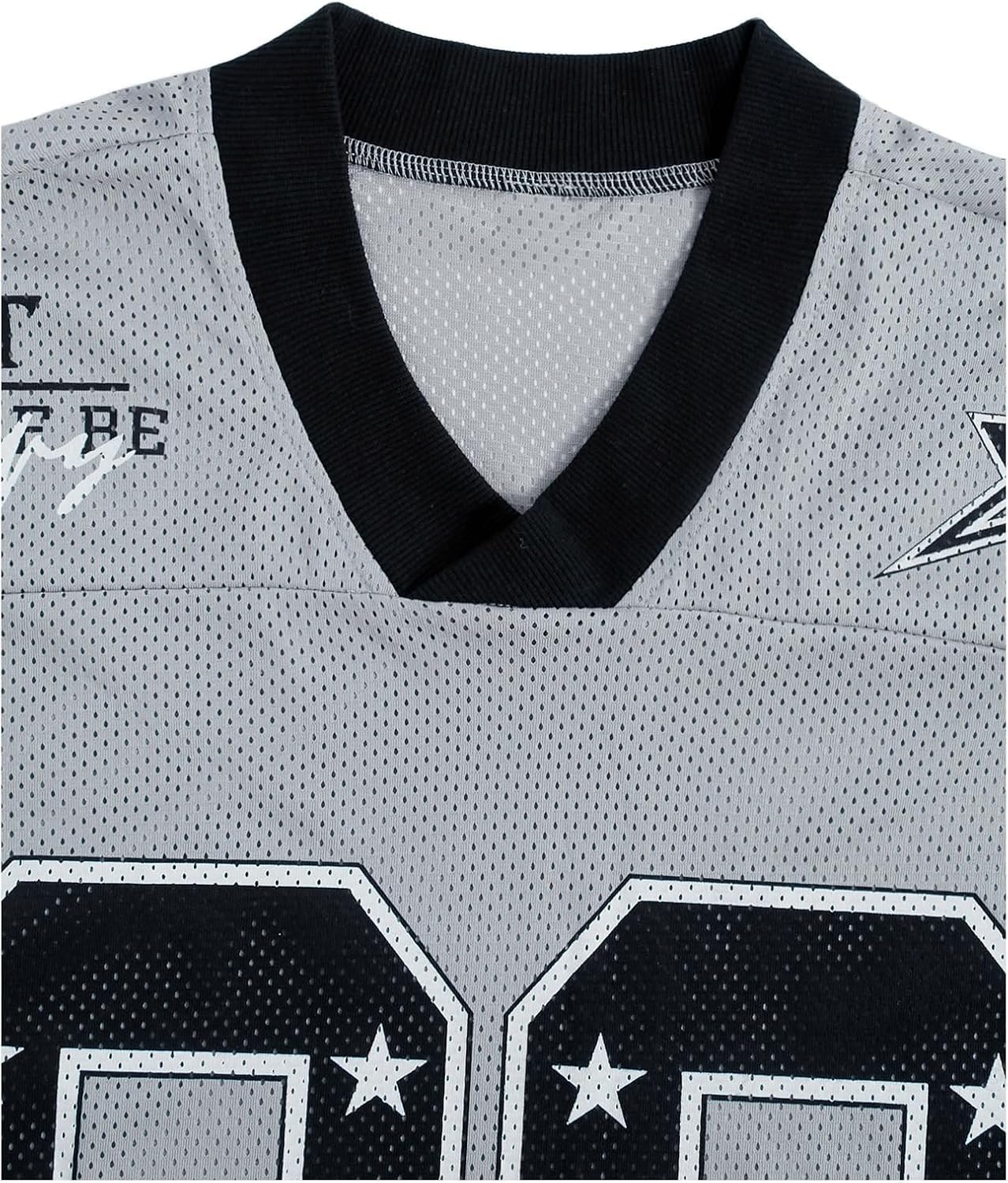 Jersey Shirts for Women Oversized Football Jerseys Number Graphic V Neck Short Sleeve Tshirts Tops Streetwear