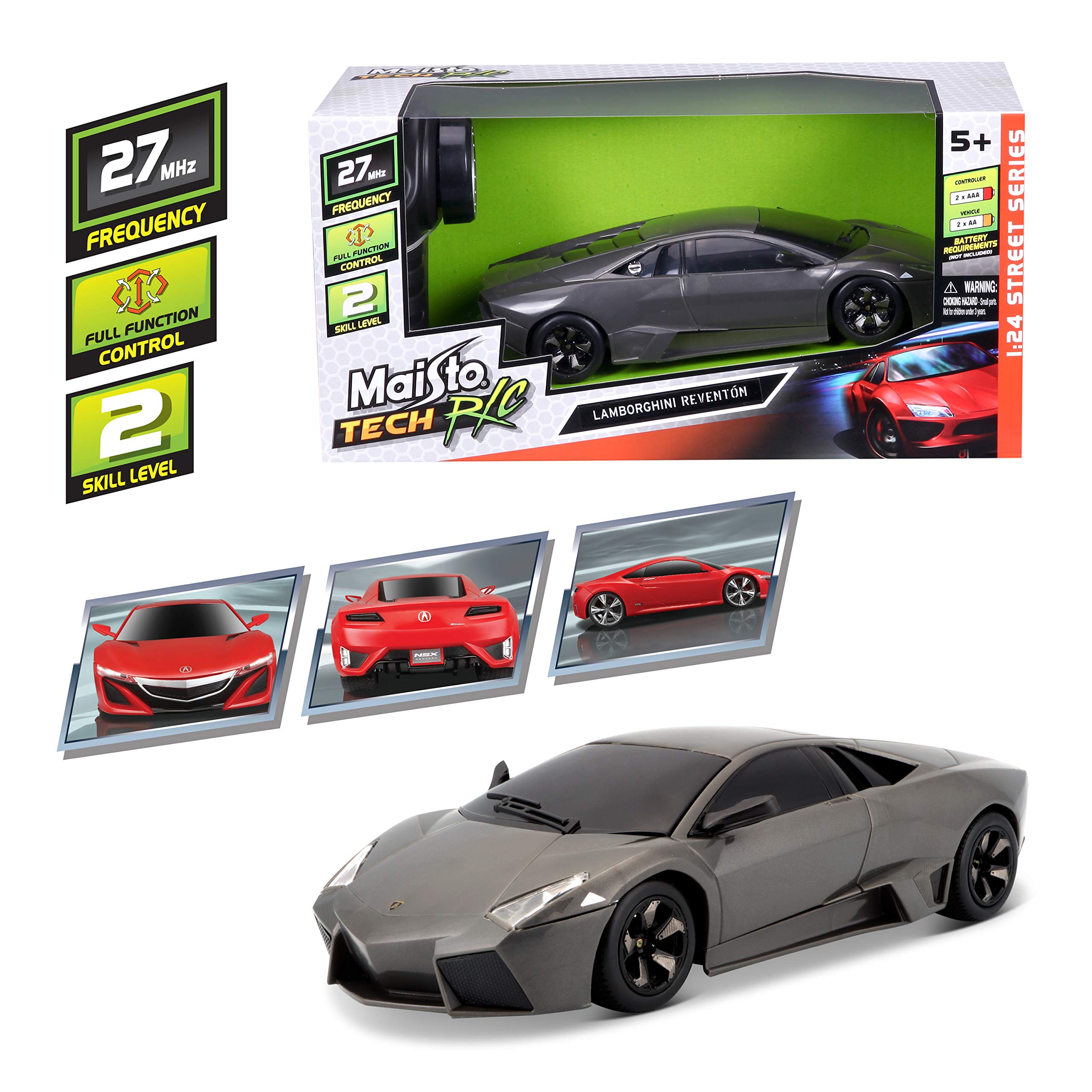 Maisto 581055-1 Lamborghini Reventón zdalnie sterowany samochód, szary