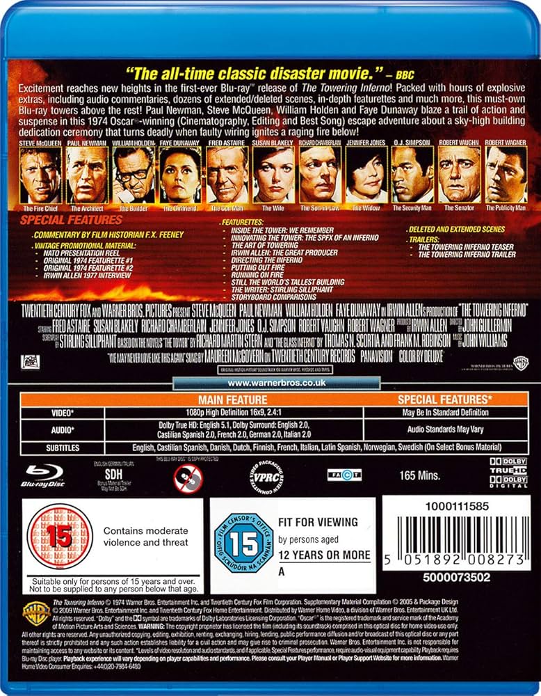 Amazon.co.jp: The Towering Inferno : DVD