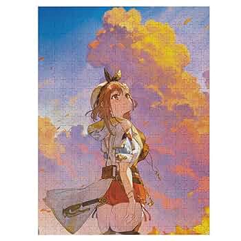 Amazon.co.jp: ライザのアトリエ ジグソーパズル 1000pcs 木製
