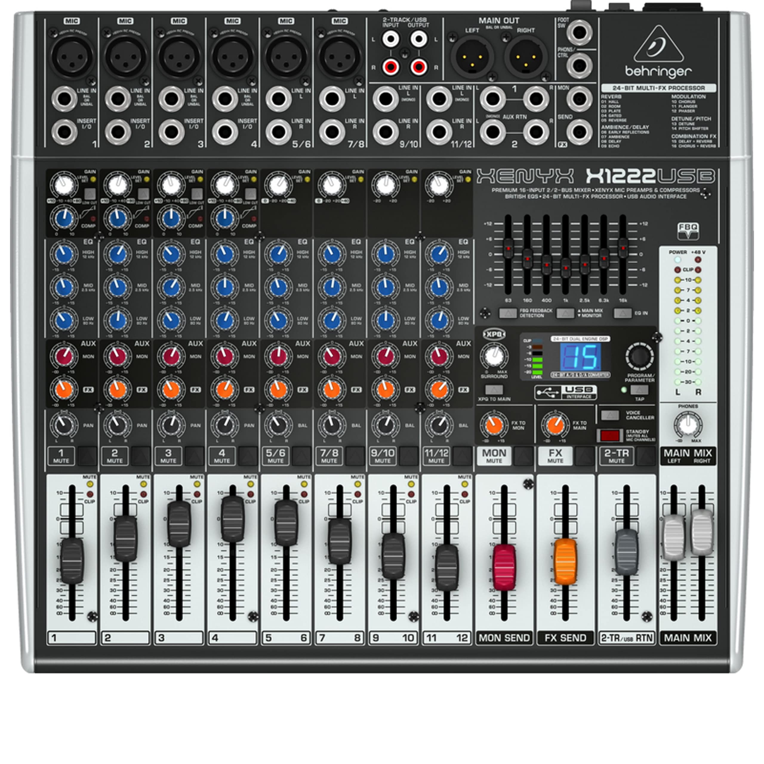 Amazon.co.jp: Behringer アナログミキサー 12チャンネル2バス 1