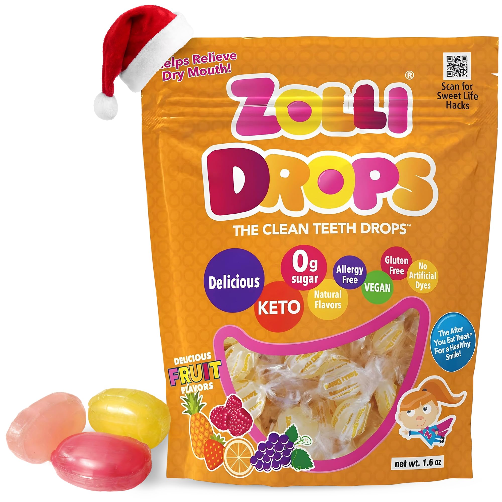 Zollipops - Clean Teeth Zollidrops Variety, 15 Piece(S)