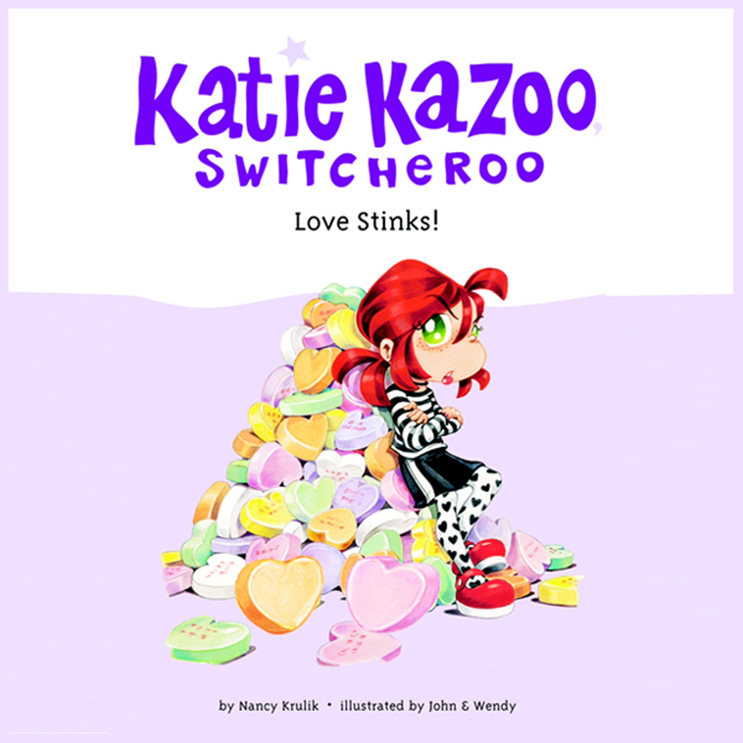 Cover art for Katie Kazoo, Switcheroo #15: Love Stinks!