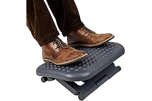 Ergonomic Adjustable Height Foot Rest for Your Office