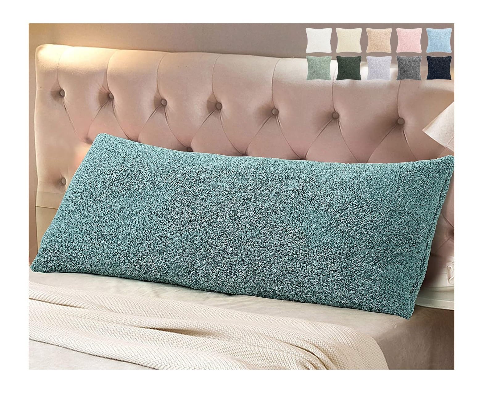 Housse de coussin en velours côtelé lot de 2 pour la décoration du salon