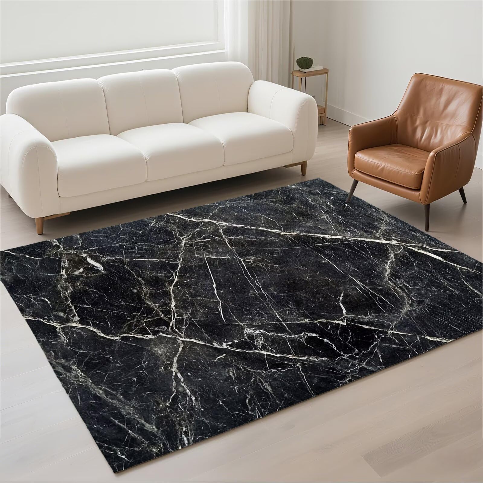 Tapis de salon imperméable anti-glisse pour couloir et cuisine propre