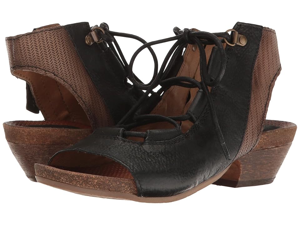 

Miz Mooz Cato (Black) Women's 1-2 inch heel Shoes