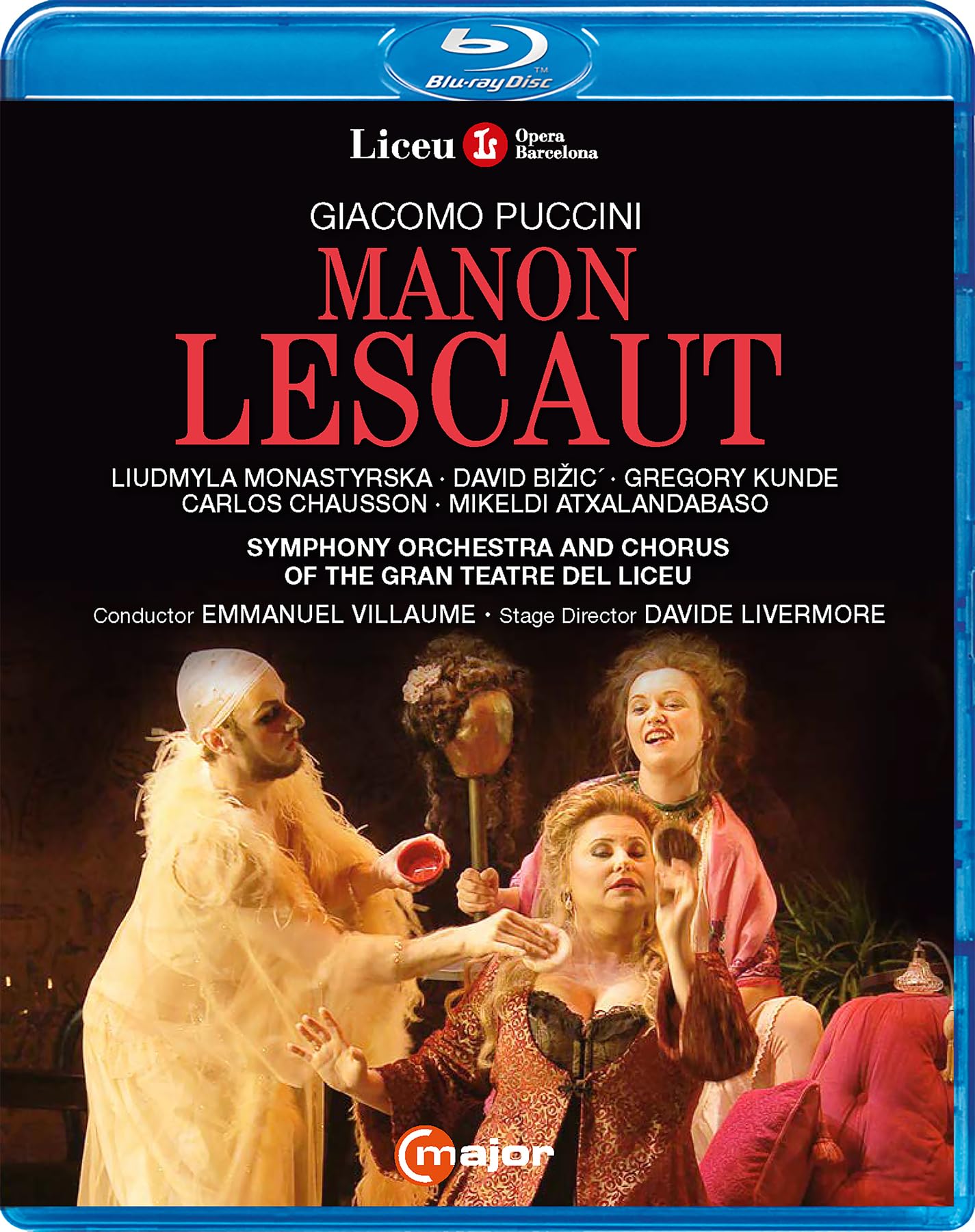 Blu-ray Manon Lescaut de Puccini grabado en el Gran Teatre del Liceu 2018 1