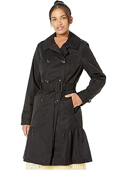 kate spade skirted wrap coat