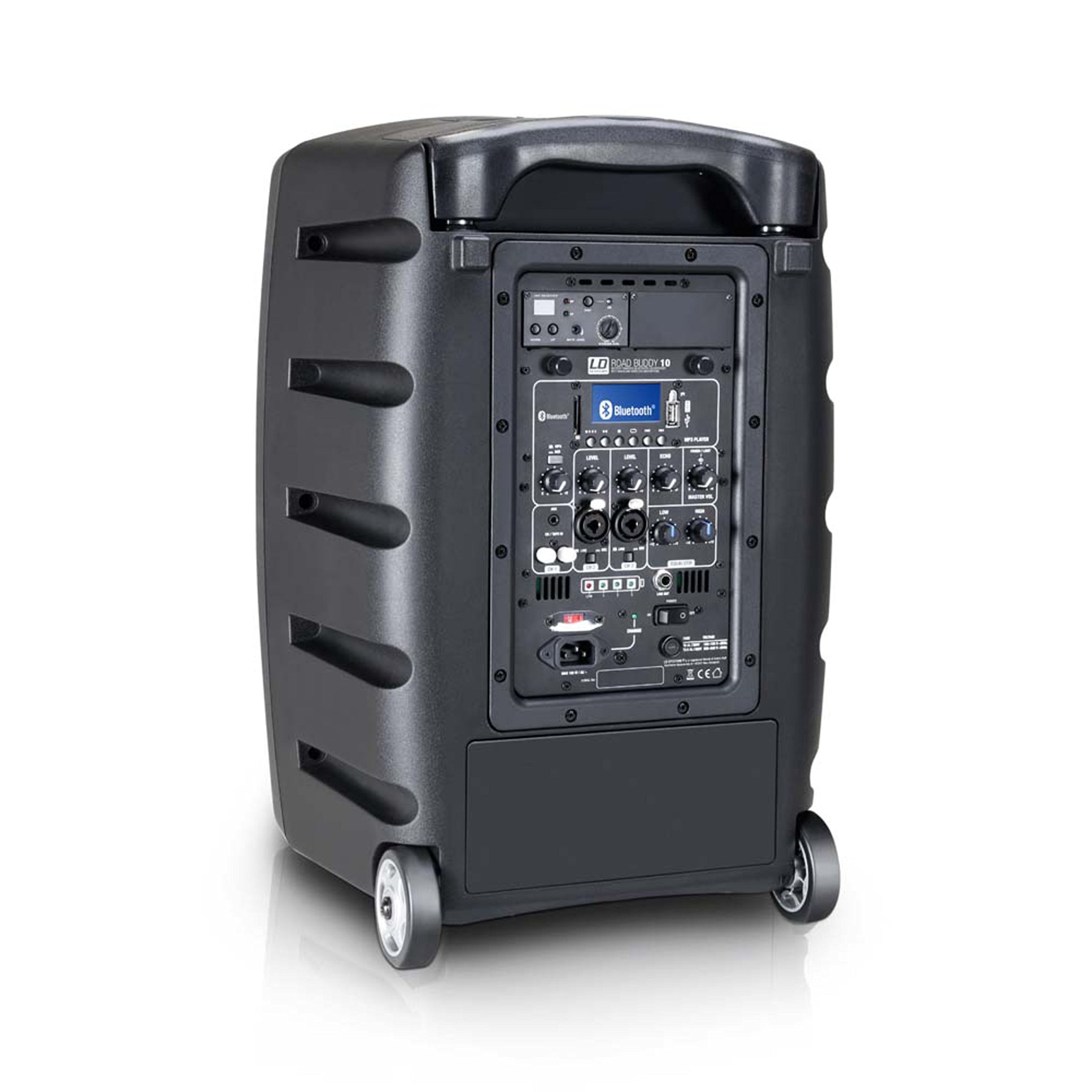 LD Systems ROADBUDDY 10 - Enceinte active Bluetooth sur accus avec mixeur et micro HF