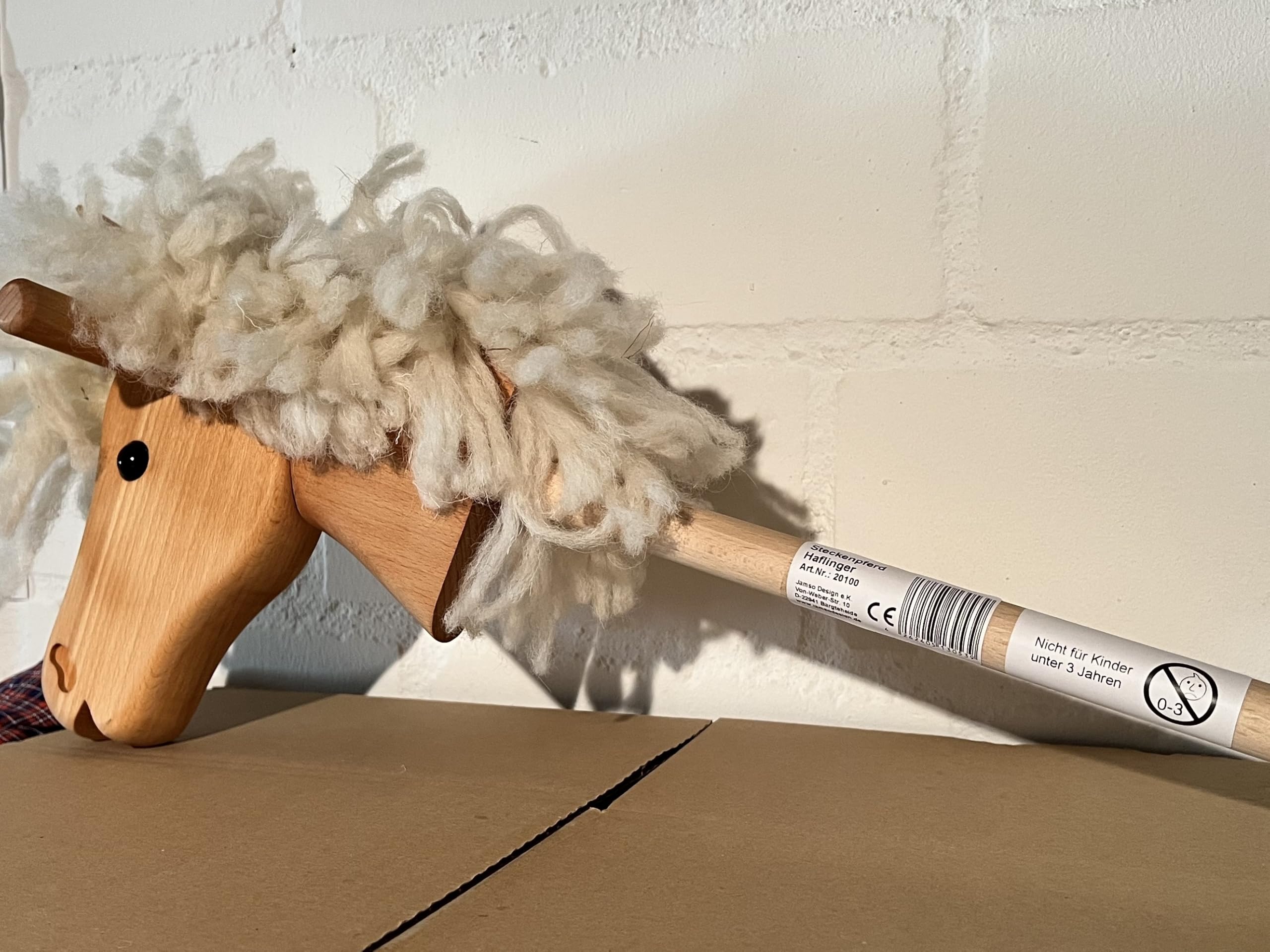 Steckenpferd Haflinger Hobby Horse Holzpferd
