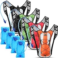 Vista 8 de Chunful Hydration Backpack with 2L Water Bladder, Lightweight Hydration Pack Outdoor Water Backpack for Men Women Running Cycling Biking Climbing