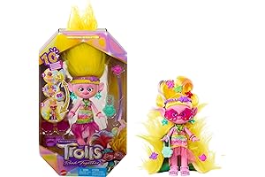 Mattel DreamWorks Trolls Zoey Tour Plus Viva Glam Tour Doll
