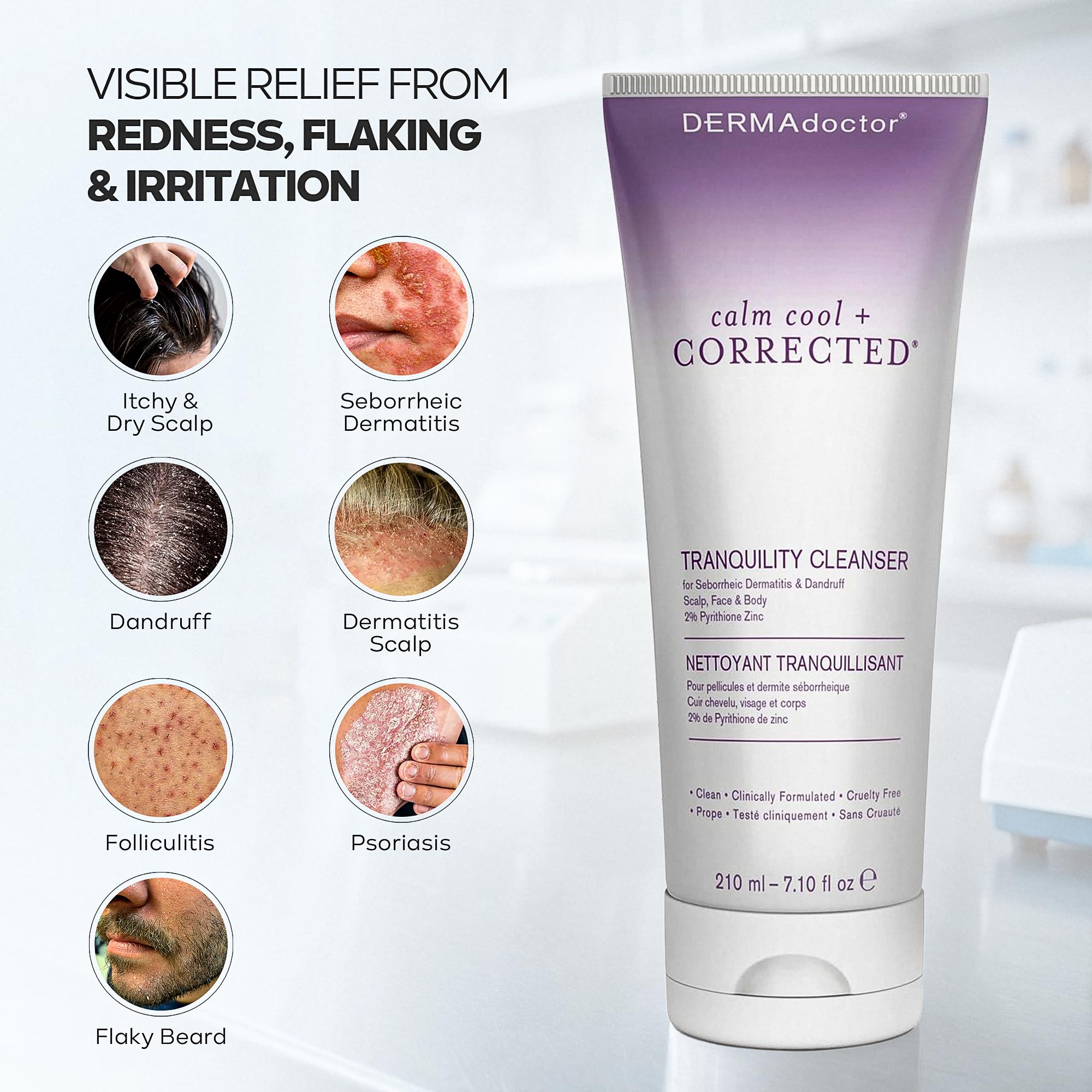DERMAdoctor 2% Pyrithione Zinc Medicated Cleanser