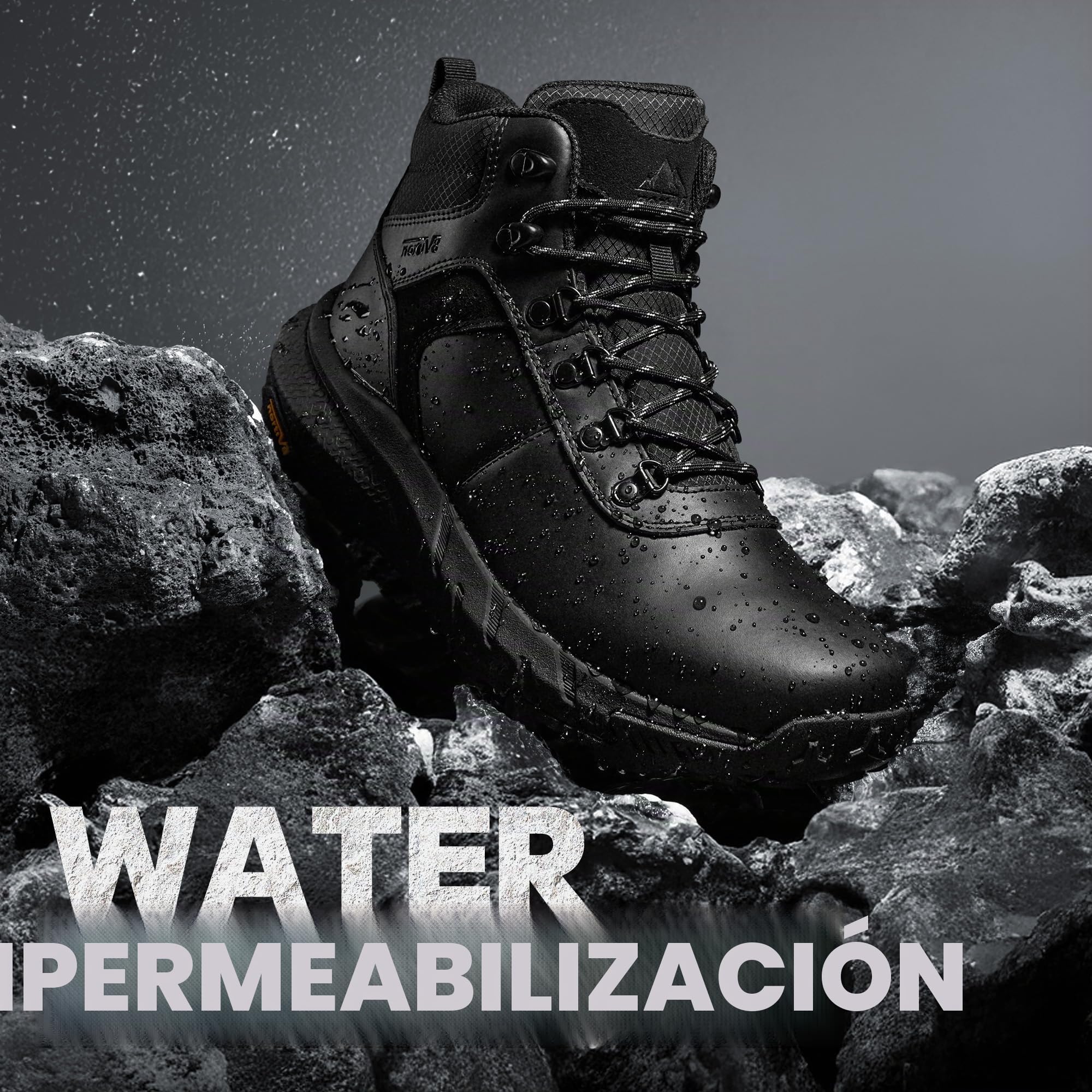 NORTIV 8 Botas Trekking Impermeables Antideslizantes Zapatos de Senderismo Montaña