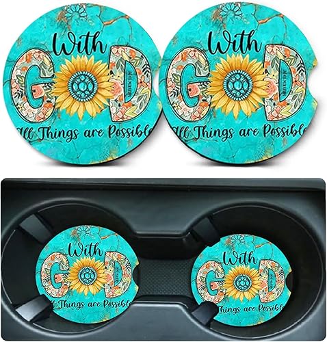 Miniatura 55 de Posavasos de coche para portavasos, paquete de 2 posavasos de coche rosa con mariposas, 7 cm de tamaño universal, alfombrilla de goma Mariposa