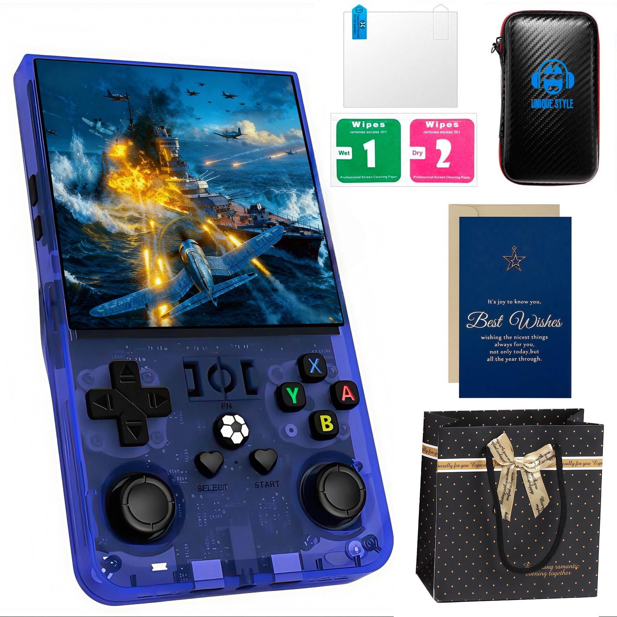 Amazon.com: R36MAX Retro Game Console with Christmas Card & Gift