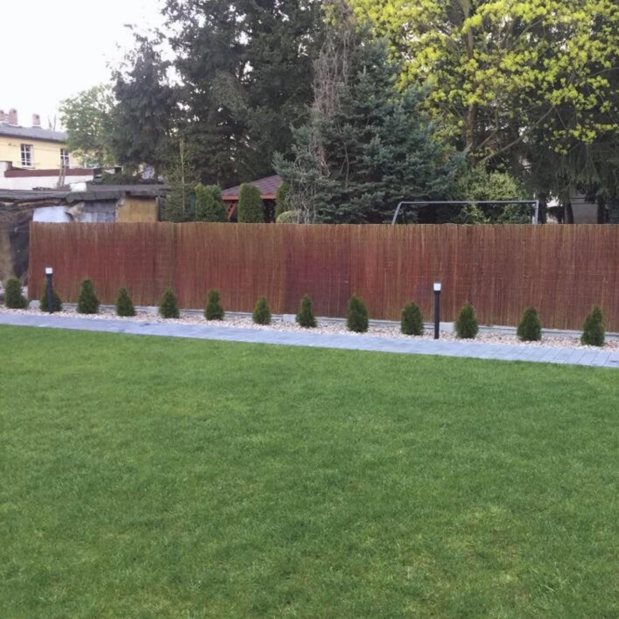 Canisse Osier Déco Naturelle 40 x 300 cm Brise Vue Jardin Balcon Cloture Exterieur Pare Soleil