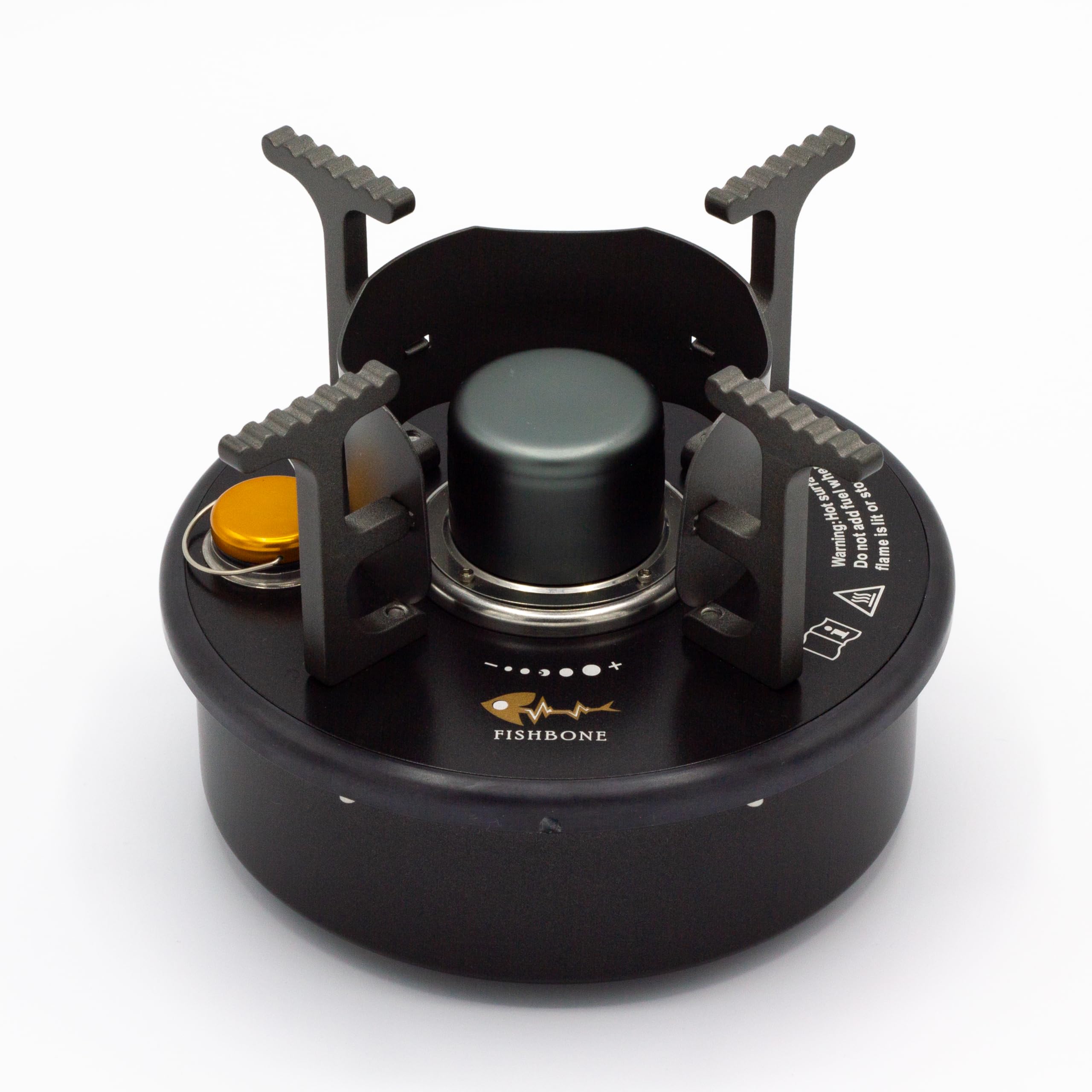 アルコールストーブ Fishbone FB-02E ボルケーノレッド　美品 アルコールストーブ Fishbone FB-02E ボルケーノレッド 美品 Amazon