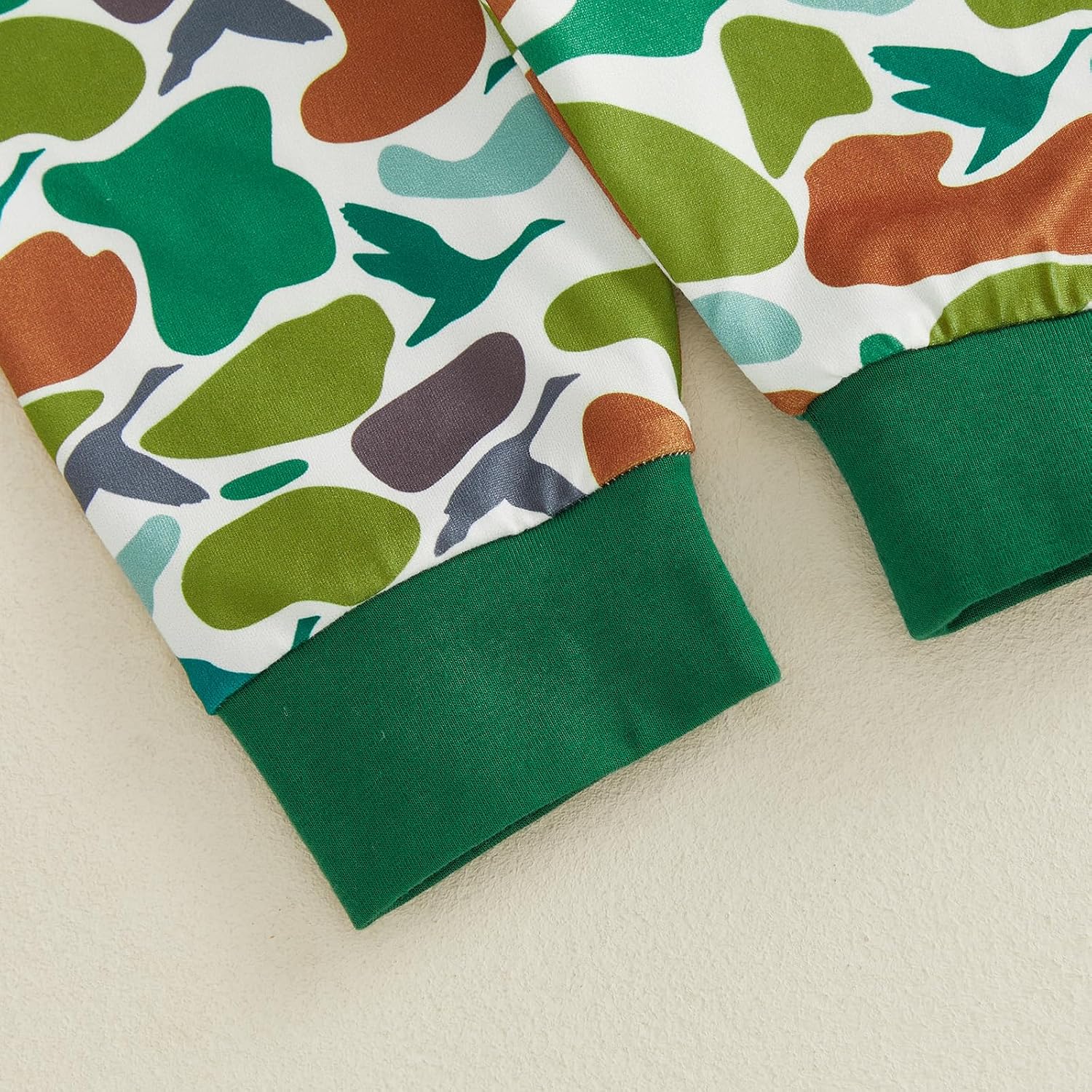 Baby Boy Summer Clothes Daddy’s & Mommy’s Hunting Buddy Short Sleeve Romper Camouflage Pants Hat Set
