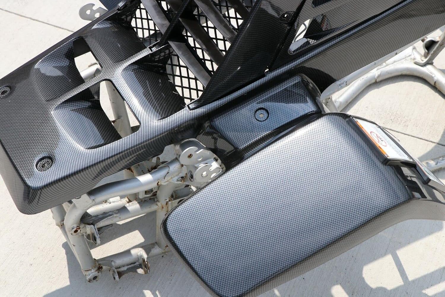 Buy Compatible with Yamaha Banshee fenders + gas tank plastic + grill