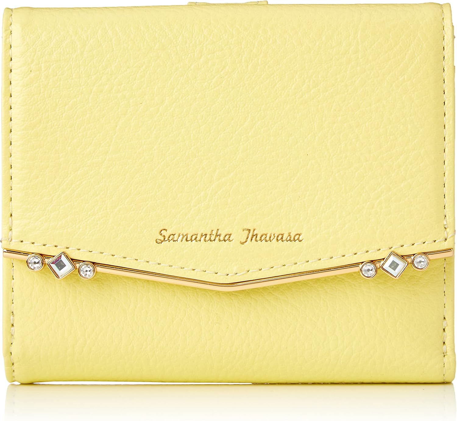 ストーンバー 二つ折り財布 Samantha Thavasa【新品】正規品 Samantha Thavasa（サマンサタバサ） 送料無料 キラキラ ストーン バー