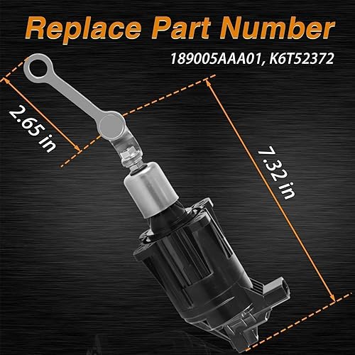 Miniatura 5 de FUSCH Válvula solenoide electrónica del turbocompresor del actuador Turbo Wastegate Compatible con Honda Civic 1.5L Turbo 2016 2017 2018 2019