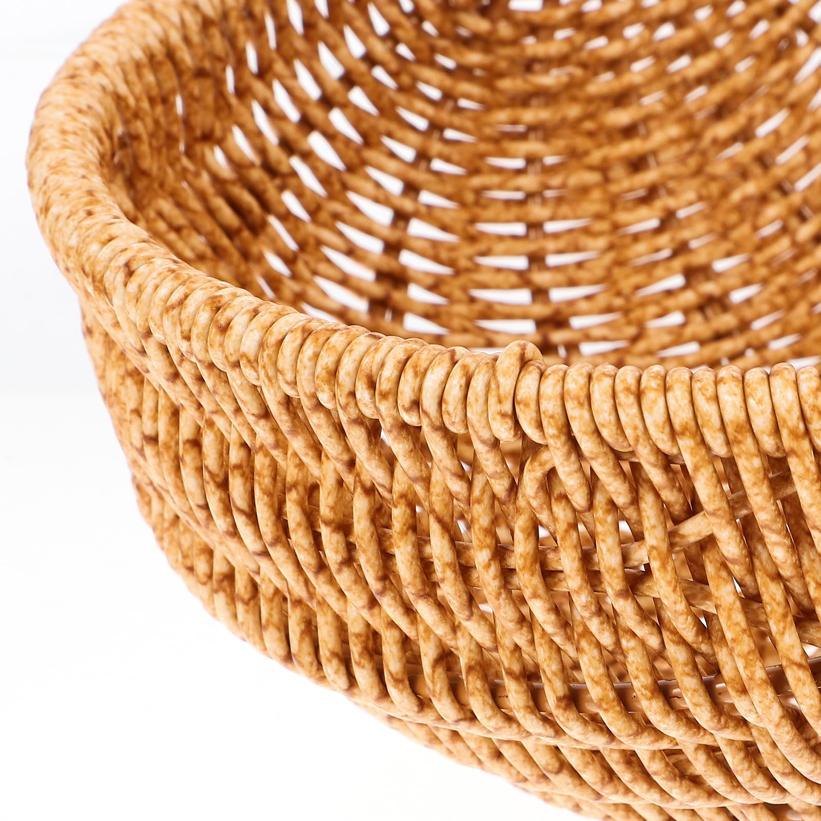 INOOMP Kleiner Weidenkorb Mit Griff Handgeflochtener Erntekorb Blumenkorb Aus Weide Geschenkkorb Für Picknick Obst Ostern Süßigkeitenkorb Für Hochzeit Party Dekoration 27 Cm