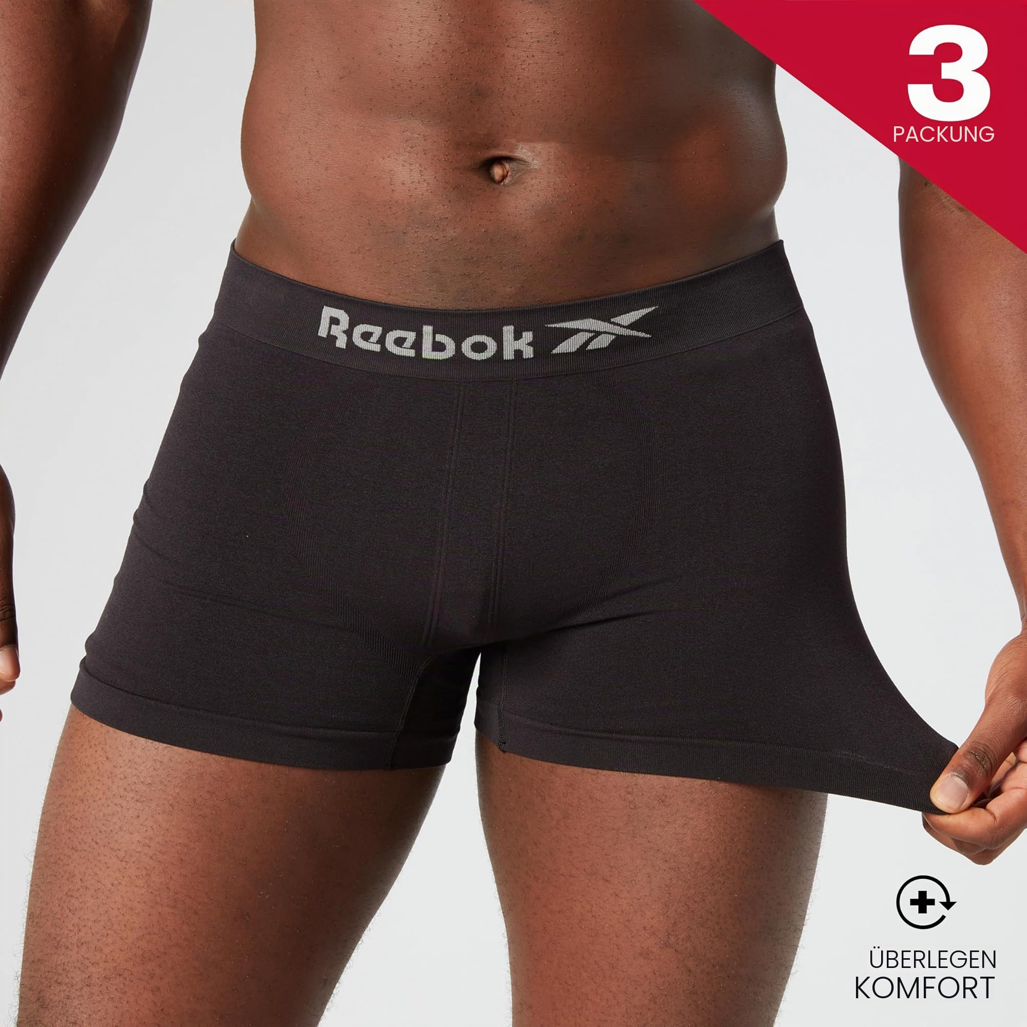Reebok Herren Dale Badehosen (3er Pack)