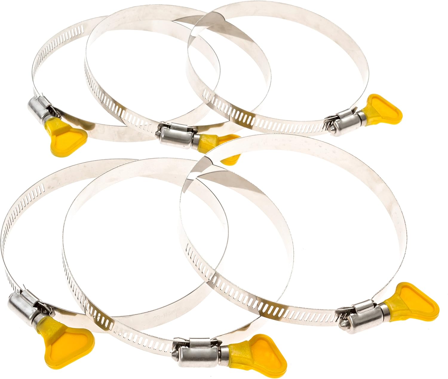 1st Place Products 1/2 inch WIDE 4 inch Key Hose Clamp Set