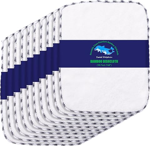 Cover image for Bamboo Kitchen Dishcloths