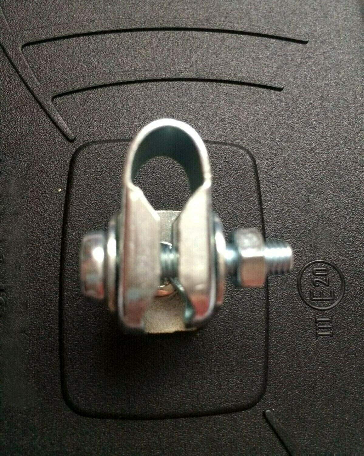 Rétroviseur 180x130 mm Tracteur Camion avec Support Ø10 mm Homologation E20 gauche droite diamètre: 10 mm Machines Agricoles Camping-car