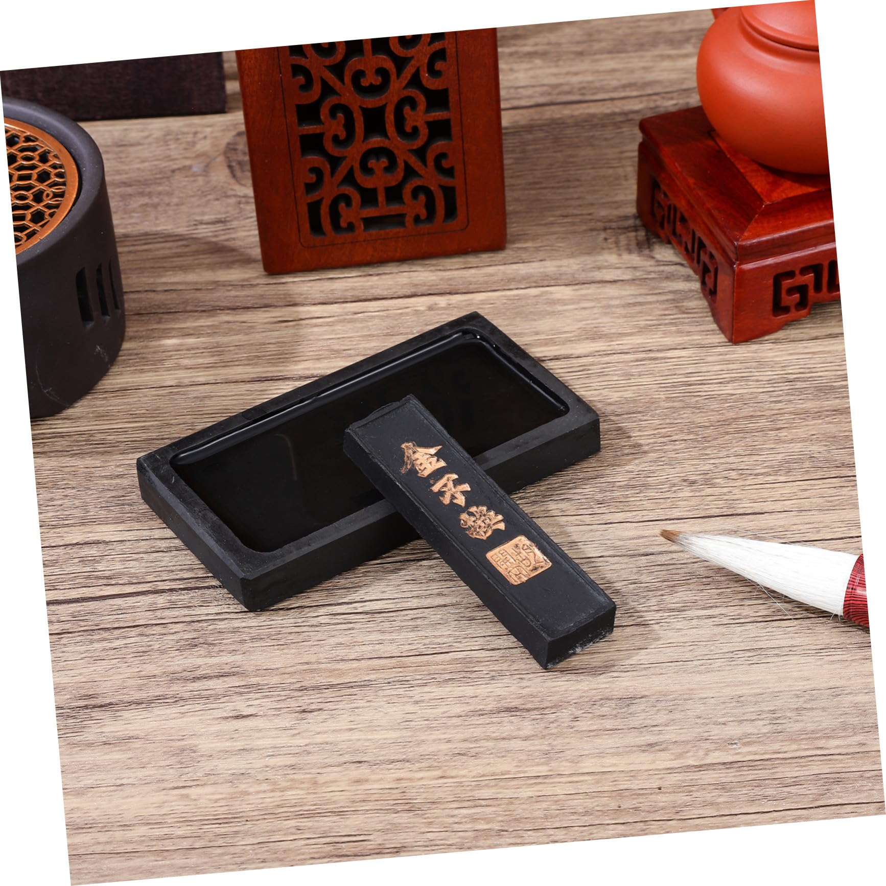 NUOBESTY 4ensembles Encre Chinoise Avec Encre Accessoire De Pratique Pour Étudiants Et Amateurs Art