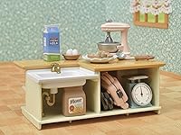 Vista 5 de Época (EPOCH) Sylvanian Families Muebles para Cocina de Isla