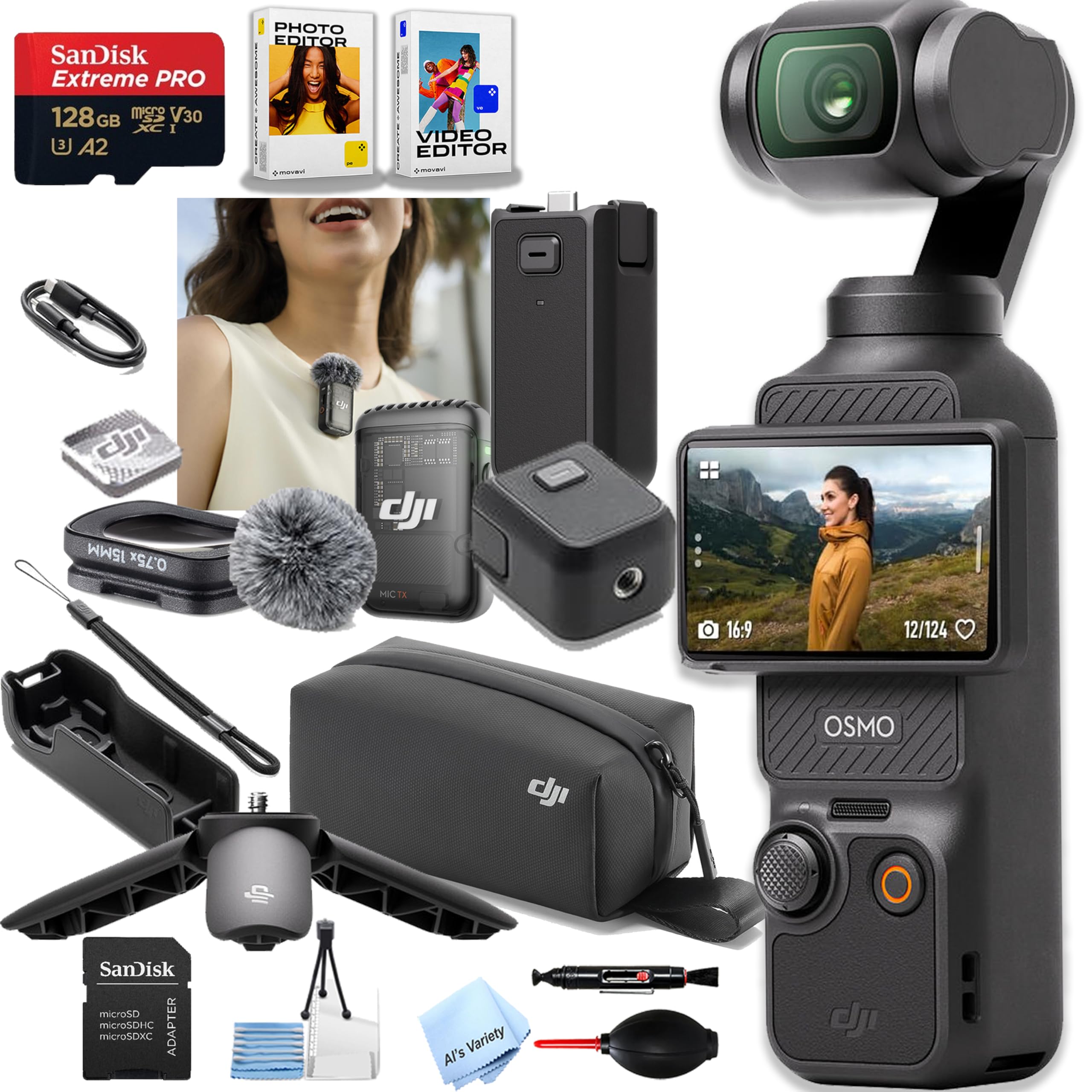 Amazon.com : DJI Osmo Pocket 3 Creator Combo, Vlogging Cameras, 4K Amazon.com : DJI Osmo Pocket 3 Creator Combo, Vlogging Cameras, 4K
