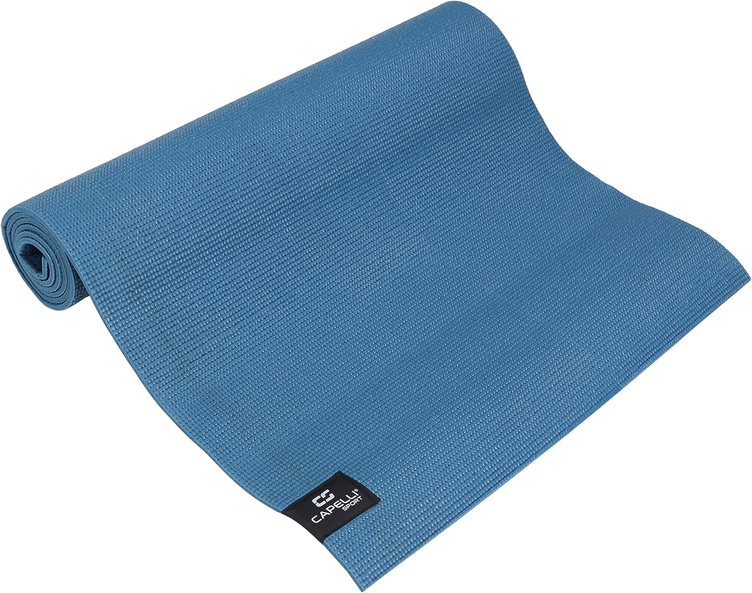Capelli Sport Yoga Mat Teal - Memory Foam - 7mm