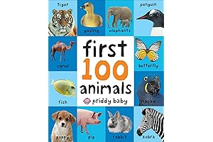 First 100 Animals: A First Book of Animals by Roger Priddy