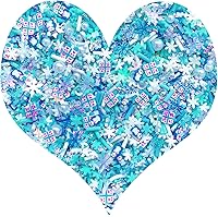 Vista 26 de Chispitas Falsas Chispitas Falsas de Navidad Chispitas Falsas de Caramelo Chispitas de Arcilla Polimérica Chispitas Poliméricas Rebanadas de Arcilla