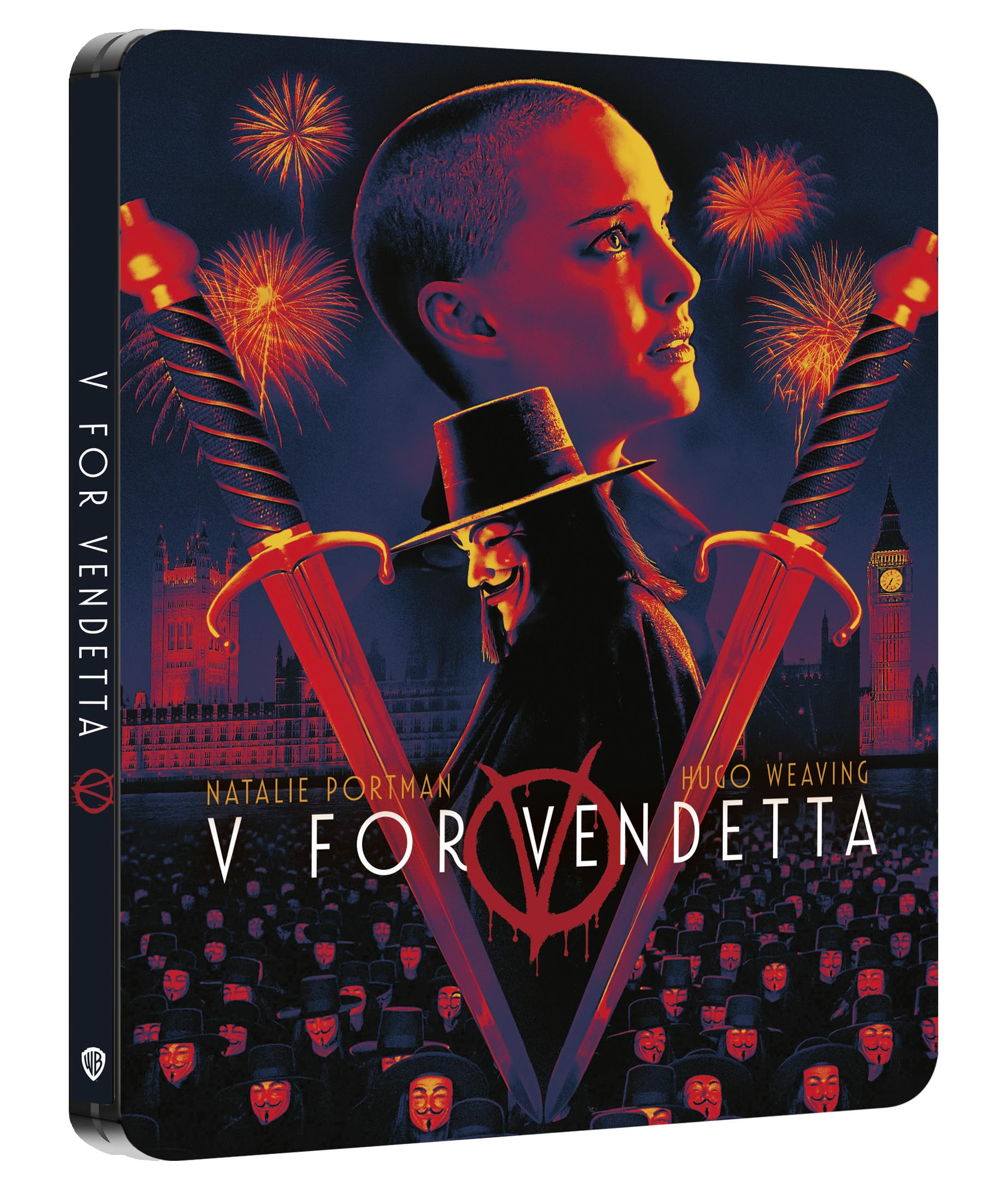 V for Vendetta Steelbook [4K Ultra HD] [2005]