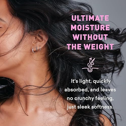 Miniatura 5 de Just Nutritive Loción capilar encrespamiento  Tratamiento de domesticación Flyaway  Loción capilar natural antiencrespamiento para hombres y mujeres